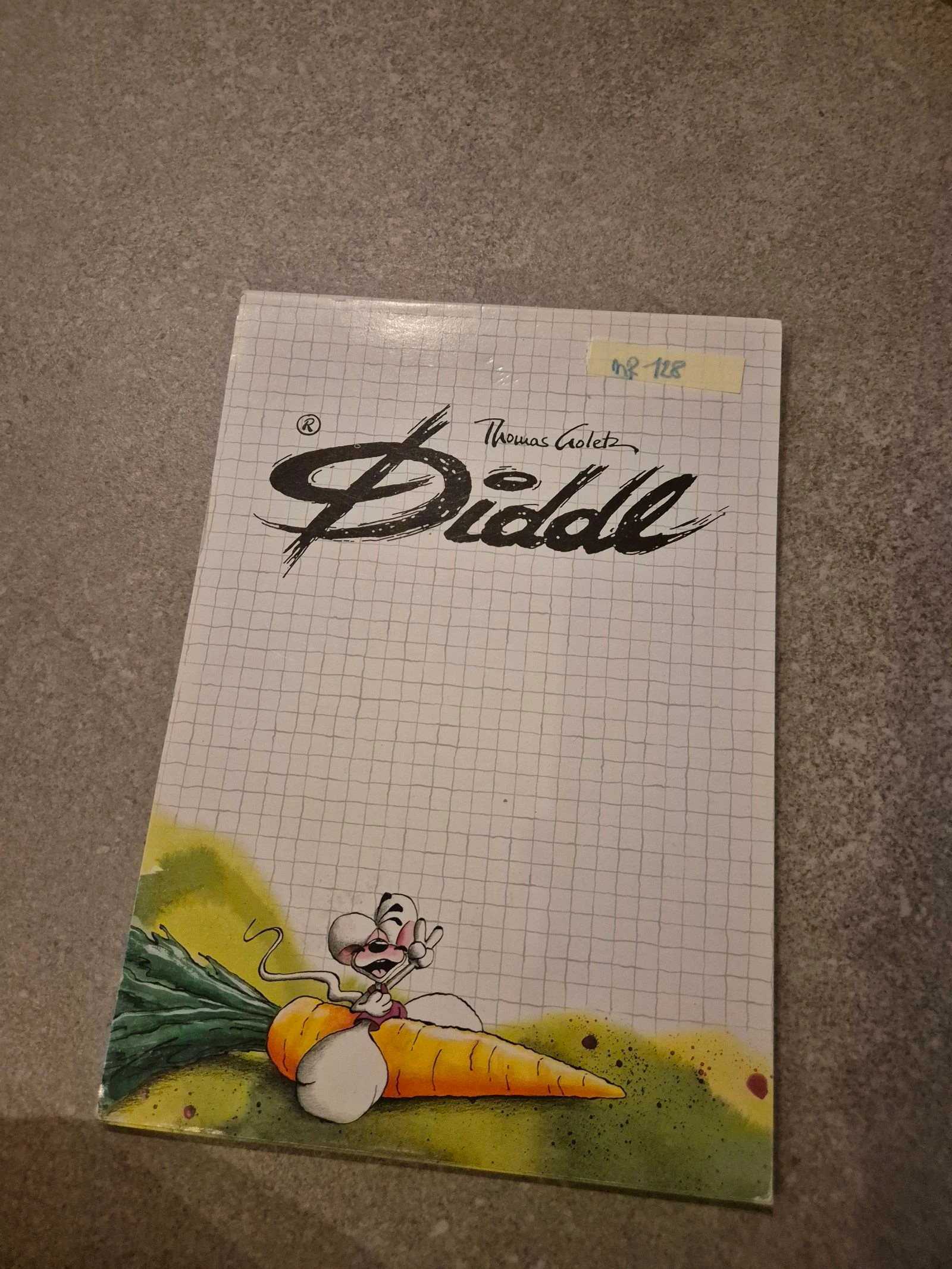 Diddl blok A5 nr 128